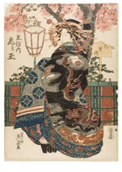Courtisane Shiratama du bordel Tamaya