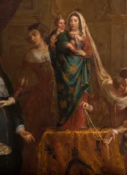 Église paroissiale (Église Saint-Brice). Peinture "L