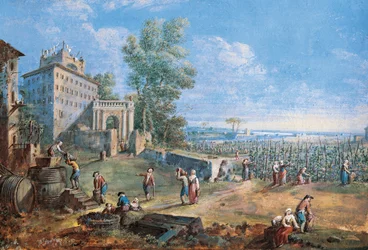 Italie, Prato, La moisson