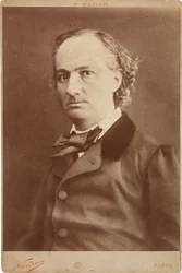 Portrait de Charles Baudelaire 1821-1867, vers 1855