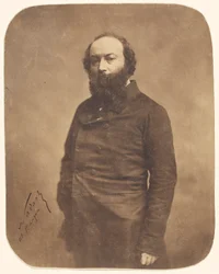 Portrait de Théodore Rousseau 1812-1867, 1855-1859