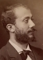Portrait du compositeur Alexandre Luigini 1850-1906, 1900