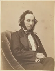 Portrait du violoniste et compositeur Ernesto Camillo Sivori 1815-1894, 1854-1855