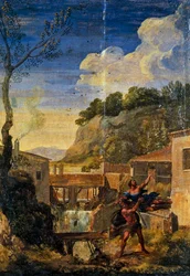 Paysage avec Hercule et Antée