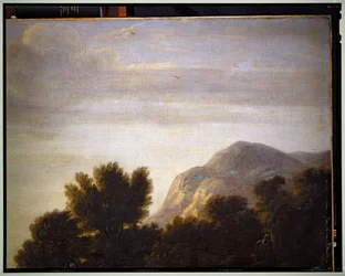 Paysage Italien, détail, sans date