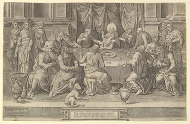 La Cène, 1564