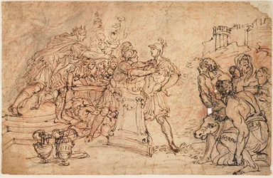 Mucius Scaevola avant Porsena