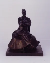 Femme assise