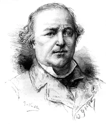 Portrait de Maître Charles Lachaud (1817-1882), avocat français. Gravure de Vuillier dans "Le Monde Illustré" n°1342 du 16 décembre 1882