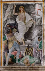 Détail de la Résurrection du Christ, de La vie et la Passion du Christ