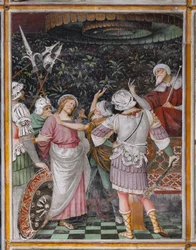 Jésus devant le roi Hérode (détail)