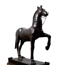 Cheval votif en bronze