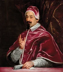 Portrait du Pape Alexandre VII 1599-1667, 1667