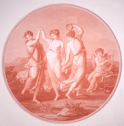 Les Trois Grâces et Cupidon