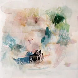 Flux de couleurs abstrait