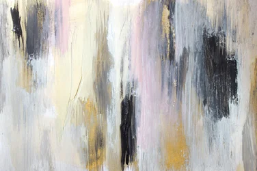 Blush Gold - Abstrait vertical