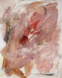 Mouvement abstrait rougissant