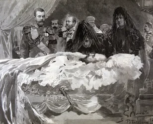 Mort du tsar Alexandre III