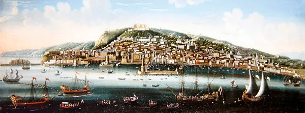 Vue de la baie de Naples