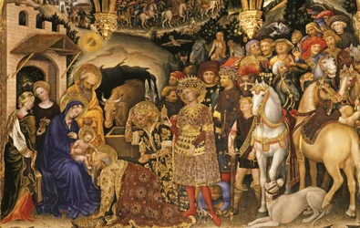 Adoration des Mages (détail)