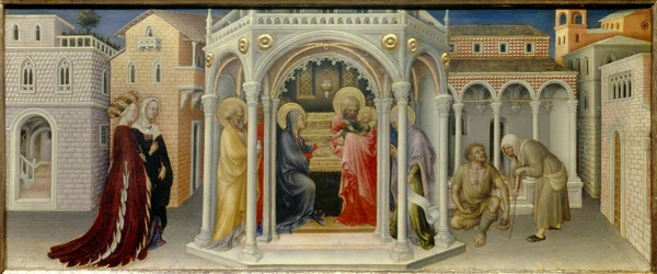 Présentation au Temple Peinture sur bois par Gentile da Fabriano (1370-1427) 1423