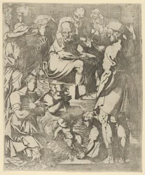 La Nativité, vers 1544-48