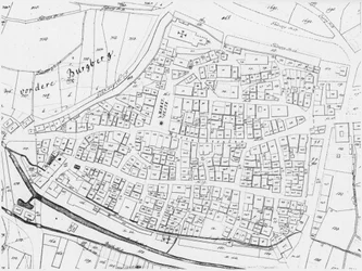 Ancienne carte de Weinsberg