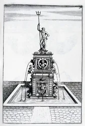 Conception de fontaine, 1664