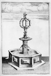 Conception de fontaine, 1664