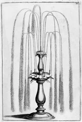 Conception de fontaine ornementale, 1664