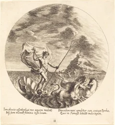 Deucalion et Pyrrha sur le Parnasse