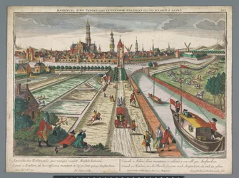 Vue sur le canal d