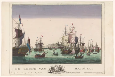 Vue sur le port de Batavia (Havengezichten)