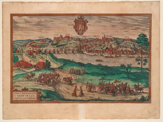 Grodno De : Civitates orbis terrarium, 1577