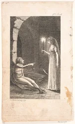 Illustration avec scène de prison