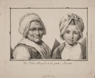 La mère Brigide et la petite Javotte