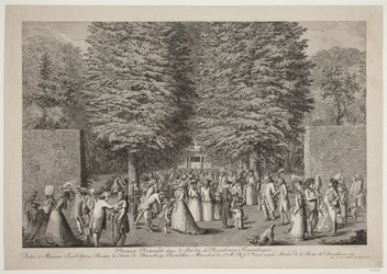 Première promenade dans le Jardin de Rosenburg à Copenhague