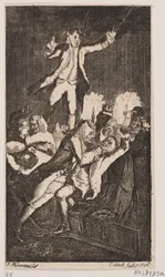 Vignette de titre pour Smollett "Les aventures de Peregrine Pickle"