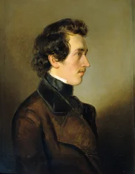 Le peintre Leopold Brunner le Jeune