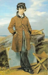 Hermann Kersting en peintre paysagiste