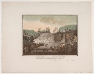 Cataracte près de vieux Brugs Hammer