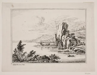 Paysage de montagne près d