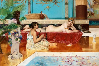 Les thermes romains, 1882