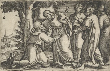 Christ guérissant le lépreux, de L