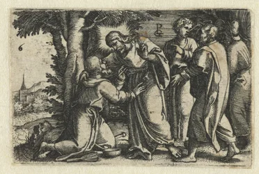 Le Christ guérit un lépreux (Vie du Christ, série)