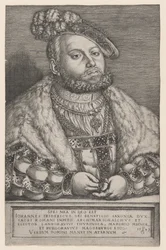 Portrait de Jean-Frédéric le Magnanime, électeur de Saxe