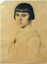 G.Scholz, Portrait d