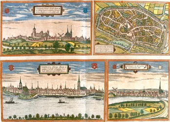 Cleves, Duisburg, Emmerich, Genappe, Allemagne, Belgique