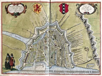 Amsterdam, Pays-Bas (gravure)