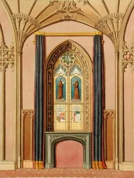 Fenêtre dans la galerie de Saint-Michel, de 